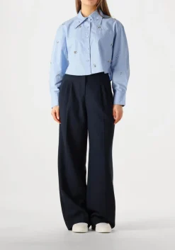 lichtblauwe ibana blouses tiberio