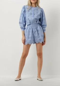 lichtblauwe ibana blouses telina