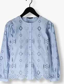 lichtblauwe ibana blouses telina