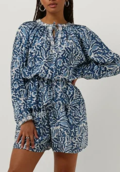 lichtblauwe ibana blouses tarza