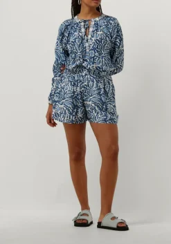 lichtblauwe ibana blouses tarza