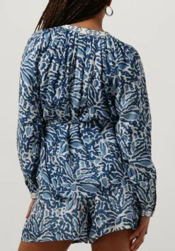 lichtblauwe ibana blouses tarza