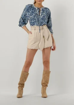 lichtblauwe ibana blouses tarza