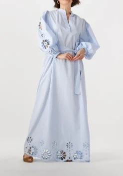 lichtblauwe ibana maxi jurk diviana long