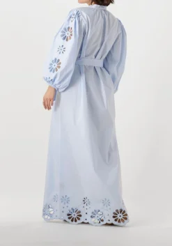 lichtblauwe ibana maxi jurk diviana long