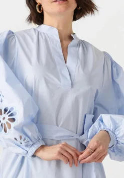 lichtblauwe ibana maxi jurk diviana long