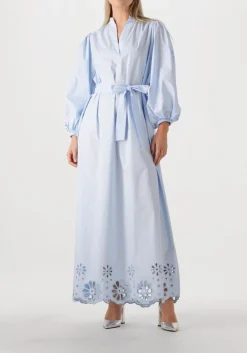 lichtblauwe ibana maxi jurk diviana long