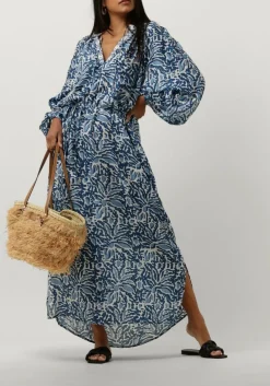 lichtblauwe ibana maxi jurk darcelle