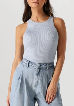 lichtblauwe ibana top tamora