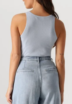 lichtblauwe ibana top tamora