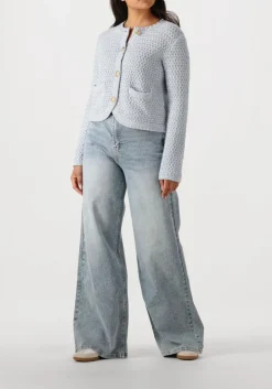 lichtblauwe janice wide jeans mason