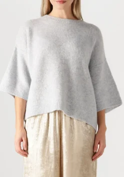 lichtblauwe knit-ted trui megan