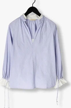 lichtblauwe mes demoiselles blouses wally