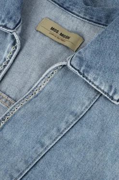 lichtblauwe mos mosh blouses merla