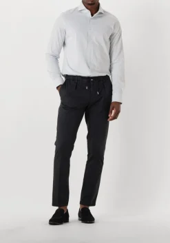 lichtblauwe profuomo klassiek overhemd shirt x-cutaway japanese knitted