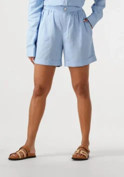 lichtblauwe resort finest korte broek bermuda