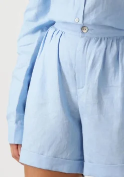 lichtblauwe resort finest korte broek bermuda