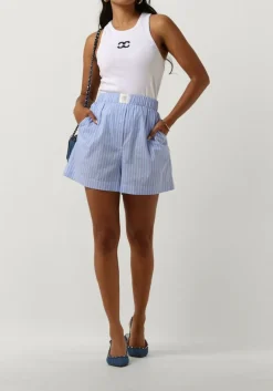 lichtblauwe second female korte broek amale shorts