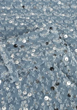 lichtblauwe second female minirok lemara skirt