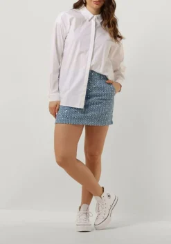 lichtblauwe second female minirok lemara skirt