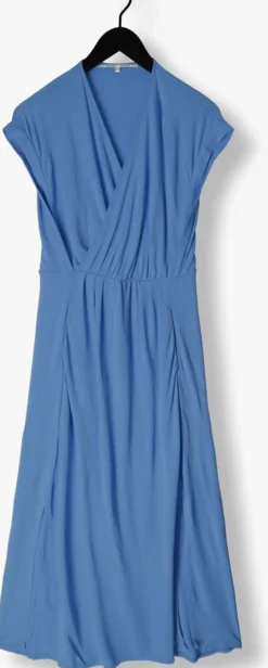 lichtblauwe second female maxi jurk arezzo dress