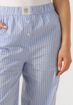 lichtblauwe second female wijde broek tenby trousers