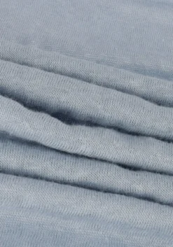 lichtblauwe second female t-shirt peony o-neck tee