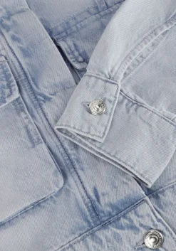 lichtblauwe second female spijkerjas fira jacket