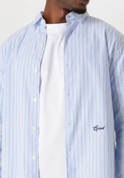 lichtblauwe the goodpeople casual overhemd sogood