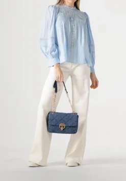 lichtblauwe vanessa bruno blouses calin