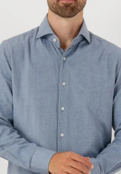 lichtblauwe xacus casual overhemd 91148 721ml