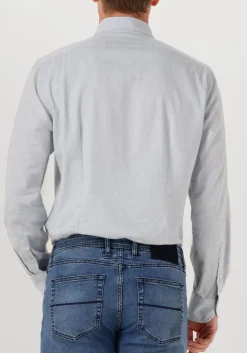 lichtblauwe xacus casual overhemd 91175 721ml