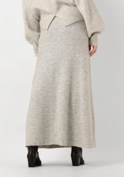 lichtgrijze aimee the label maxirok carlaa