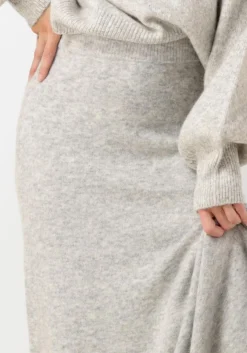 lichtgrijze aimee the label maxirok carlaa