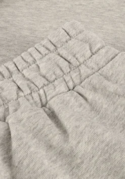 lichtgrijze alix the label korte broek ladies knitted sweat short