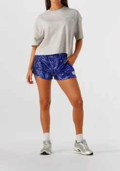 lichtgrijze alix the label t-shirt ladies knitted sweat t-shirt