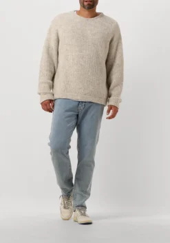 lichtgrijze american vintage trui east h