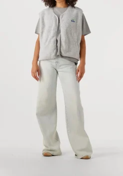 lichtgrijze american vintage gilet hoktown