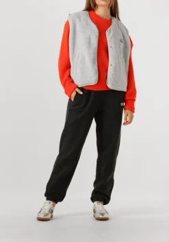 lichtgrijze american vintage gilet hoktown