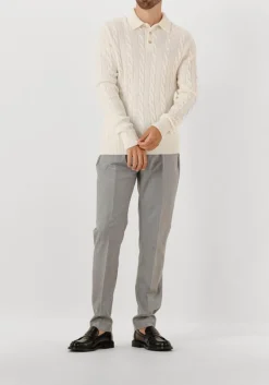 lichtgrijze berwich pantalon morello elax