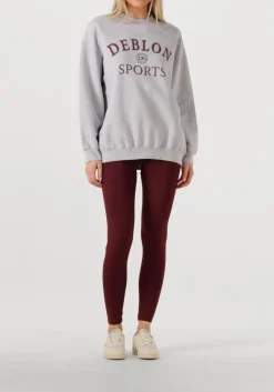lichtgrijze deblon sports sweater lilou sweater