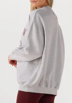 lichtgrijze deblon sports sweater lilou sweater