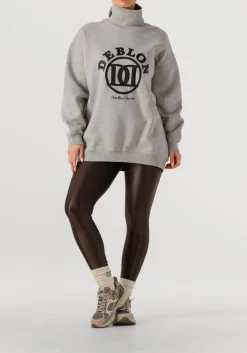 lichtgrijze deblon sports sweater tess sweater