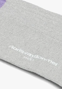 lichtgrijze floris van bommel sokken sporti