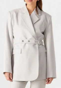 lichtgrijze gestuz blazer dagnygz blazer