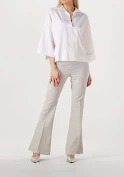 lichtgrijze gestuz flared broek dagnygz hw pants