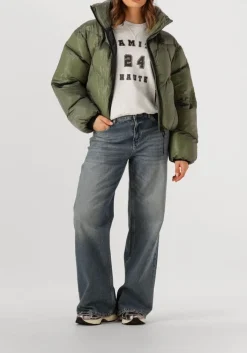 lichtgrijze haute l'amitié trui college curve sweat