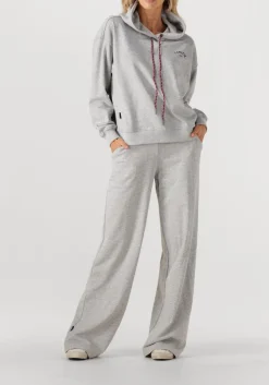 lichtgrijze haute l'amitié sweater mini curve hoodie sweat