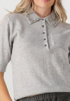 lichtgrijze janice sweater rebel