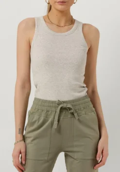 lichtgrijze knit-ted top ella